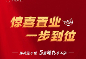 岚泊湾｜惊喜置业，五重购房壕礼等你来拿！